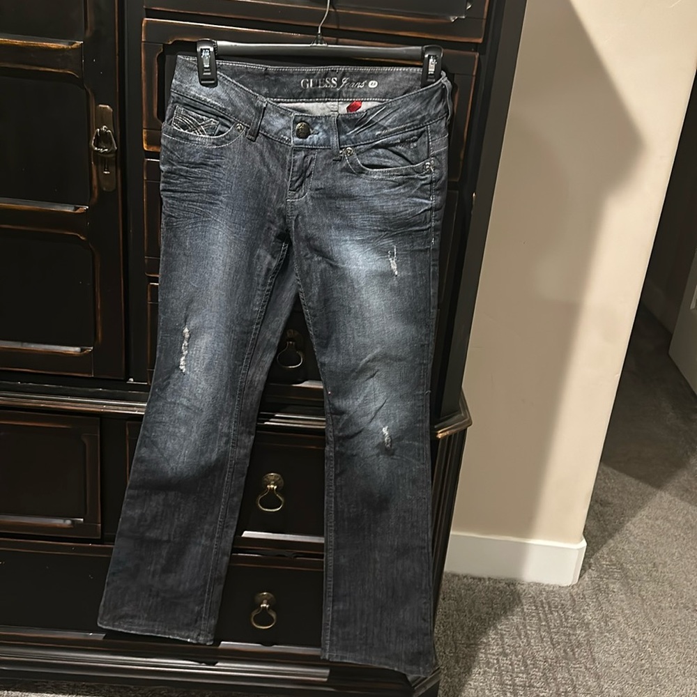 Guess blue jeans